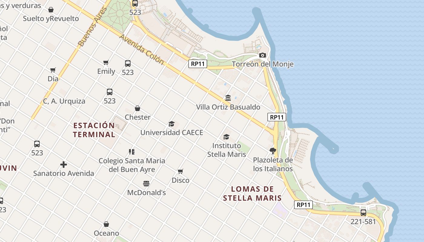 map